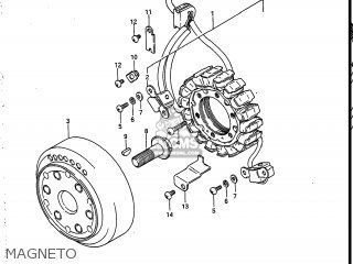 MAGNETO - VS700GLP INTRUDER 1987 (H) USA (E03)