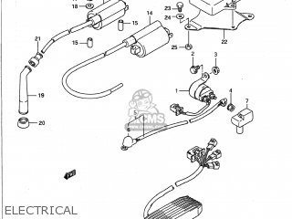 ELECTRICAL - VS700GLP INTRUDER 1989 (K) USA (E03)