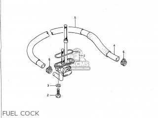 FUEL COCK - VS700GLP INTRUDER 1989 (K) USA (E03)