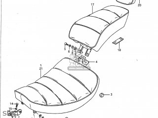 SEAT - VS700GLP INTRUDER 1989 (K) USA (E03)