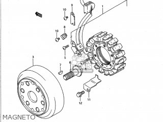 MAGNETO - VS700GLP INTRUDER 1991 (M) USA (E03)