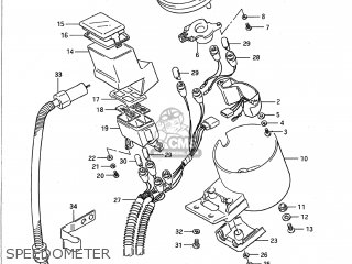 SPEEDOMETER - VS700GLP INTRUDER 1991 (M) USA (E03)