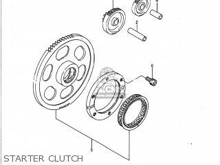 STARTER CLUTCH - VS700GLP INTRUDER 1991 (M) USA (E03)