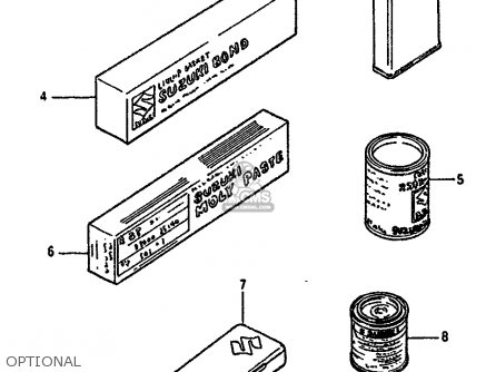OPTIONAL - VS750GLF 1988 (J) (E04 E18 E22 E34 E75 E77)