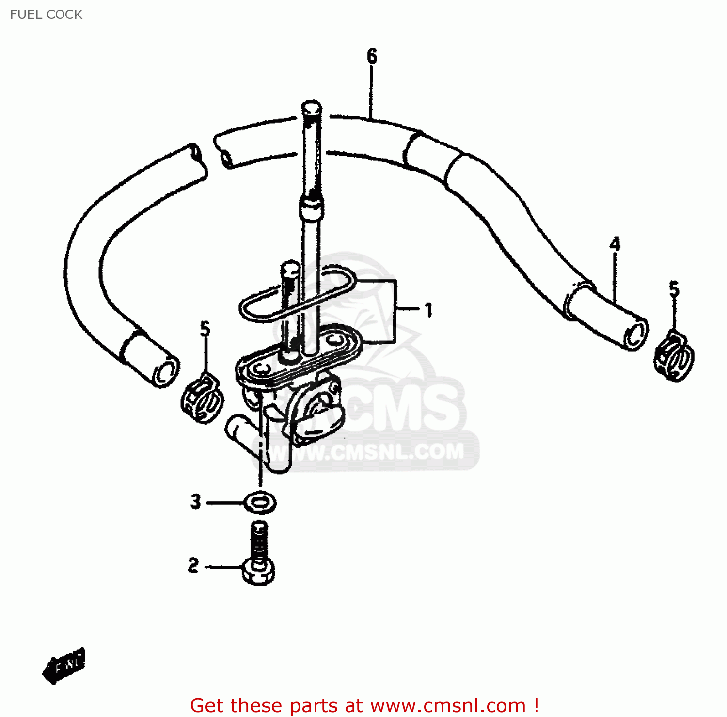 FUEL COCK VS750GLP 1989 (K) (E01 E02 E04 E15 E16 E17 18 21 22 24 25 34 39)