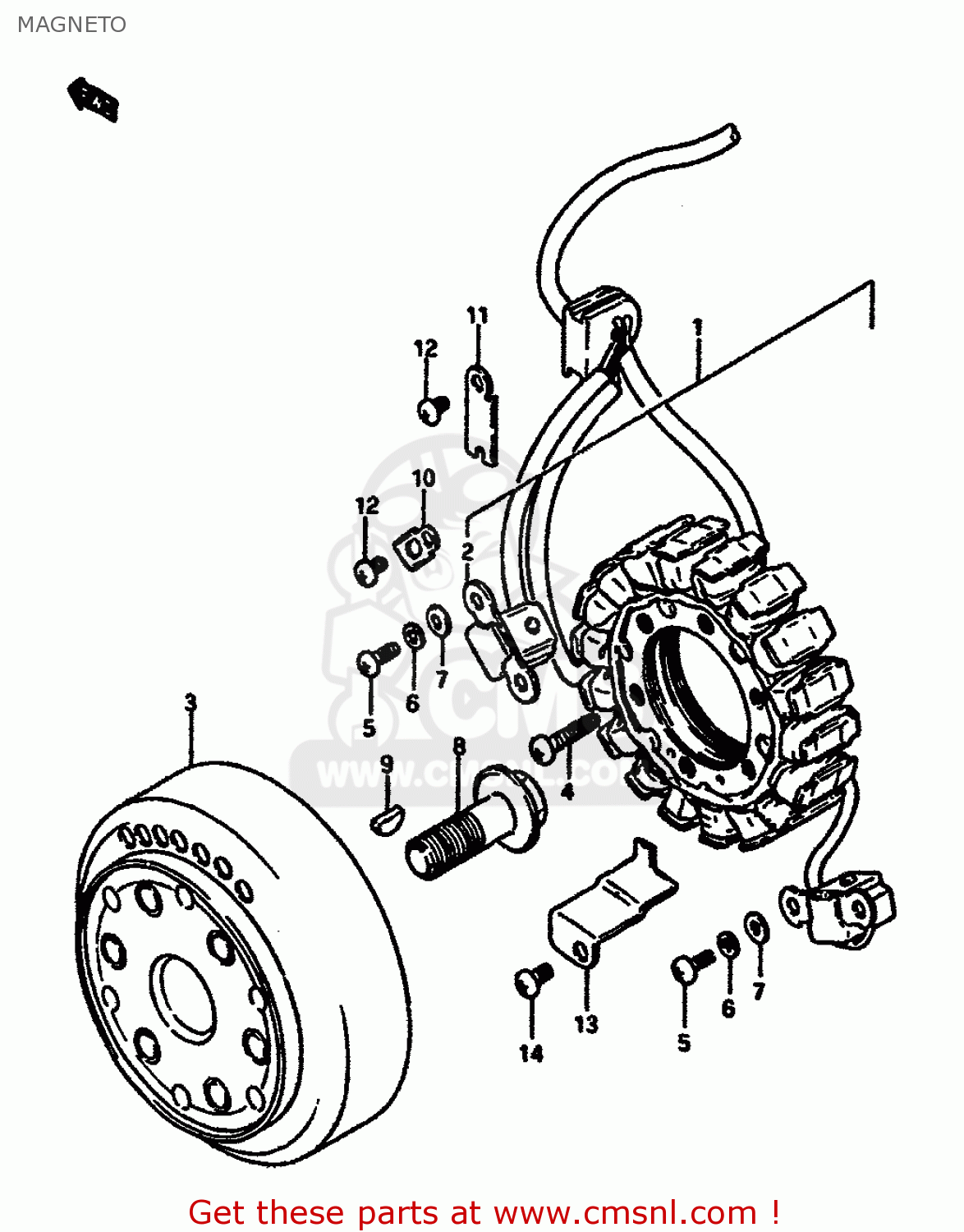 MAGNETO VS750GLP 1990 (L) (E01 E02 E04 E16 E17 E18 E21 E22 E25 E39)