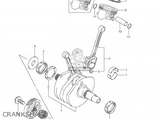 Suzuki VS800 BOULEVARD S50 2007 (K7) CALIFORNIA (E33) parts lists and ...