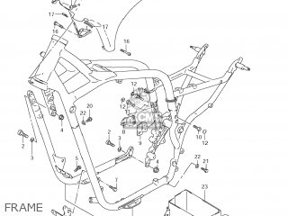 FRAME - VS800 BOULEVARD S50 2007 (K7) CALIFORNIA (E33)
