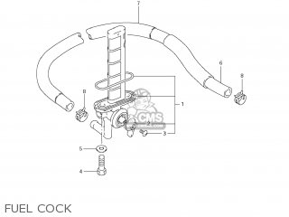 FUEL COCK - VS800 BOULEVARD S50 2007 (K7) CALIFORNIA (E33)