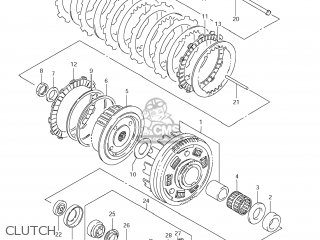 CLUTCH - VS800 BOULEVARD S50 2009 (K9) CALIFORNIA (E33)