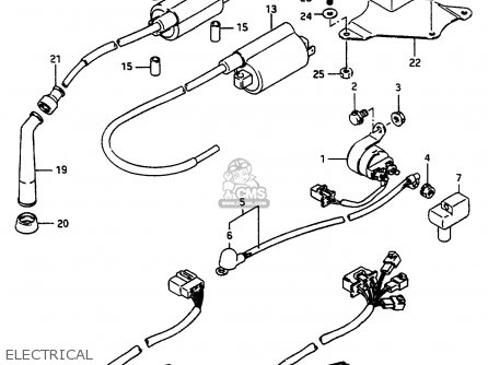 ELECTRICAL - VS800GL 1995 (S) (E02 E04 E17 E18 E22 E25 E34 E37)