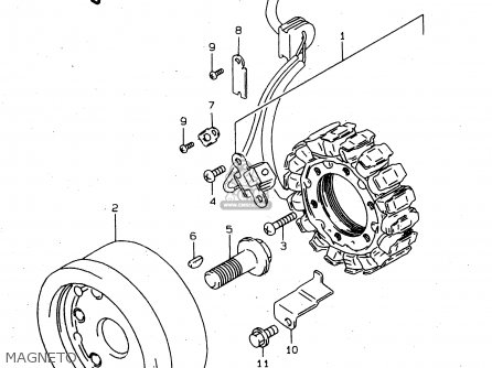 MAGNETO - VS800GL 1998 (W) (E02 E04 E17 E18 E22 E25 E34)