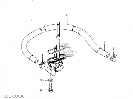 FUEL COCK - VS800GL 1998 (W) (E02 E04 E17 E18 E22 E25 E34)