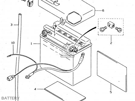 BATTERY - VS800GL 1999 (X) (E02 E04 E17 E18 E22 E25 E34)