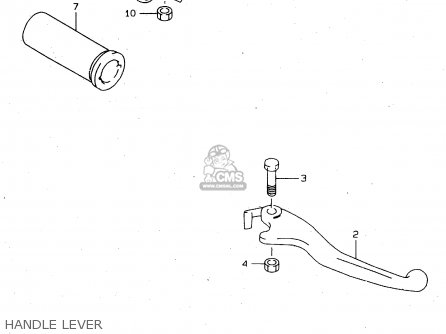 HANDLE LEVER - VS800GL 1999 (X) (E02 E04 E17 E18 E22 E25 E34)