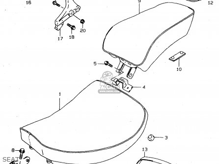 SEAT - VS800GL 1999 (X) (E02 E04 E17 E18 E22 E25 E34)