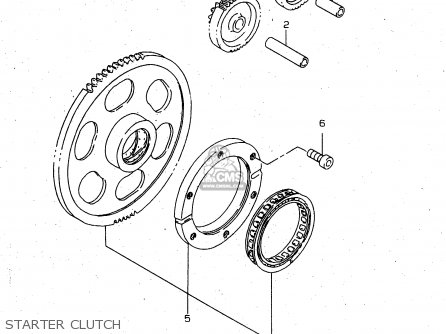 STARTER CLUTCH - VS800GL 2000 (Y) (E02 E04 E17 E18 E22 E25 E34)