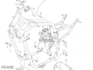 FRAME - VS800GL BOULEVARD S50 2005 (K5) CALIFORNIA (E33)