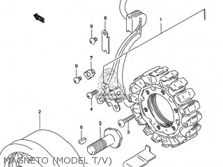 MAGNETO (MODEL T/V) - VS800GL INTRUDER 1993 (P) USA (E03)