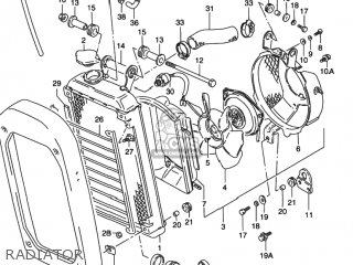 RADIATOR - VS800GL INTRUDER 1993 (P) USA (E03)