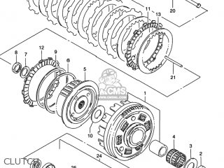 CLUTCH - VS800GL INTRUDER 1994 (R) USA (E03)