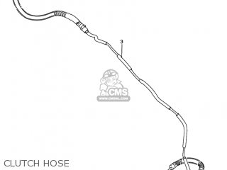 CLUTCH HOSE - VS800GL INTRUDER 1996 (T) USA (E03)