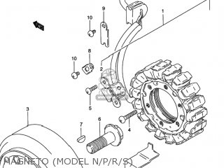 MAGNETO (MODEL N/P/R/S) - VS800GL INTRUDER 1996 (T) USA (E03)