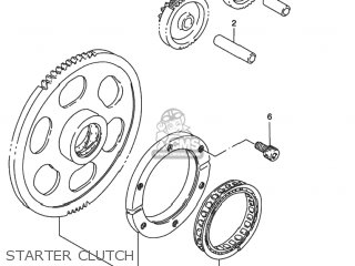 STARTER CLUTCH - VS800GL INTRUDER 1996 (T) USA (E03)