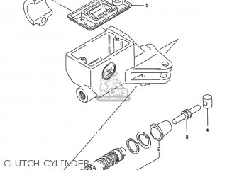 CLUTCH CYLINDER - VS800GL INTRUDER 1997 (V) USA (E03)