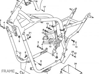 FRAME - VS800GL INTRUDER 1997 (V) USA (E03)
