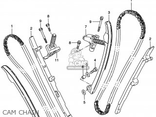 CAM CHAIN - VS800GL INTRUDER 1998 (W) USA (E03)