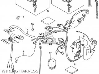WIRING HARNESS - VS800GL INTRUDER 1998 (W) USA (E03)