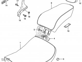 SEAT - VS800GL INTRUDER 2000 (Y) USA (E03)