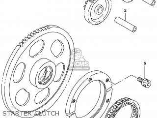 STARTER CLUTCH - VS800GL INTRUDER 2000 (Y) USA (E03)