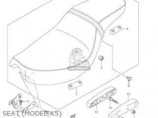 SEAT (MODEL K5) - VS800GL INTRUDER 2002 (K2) USA (E03)