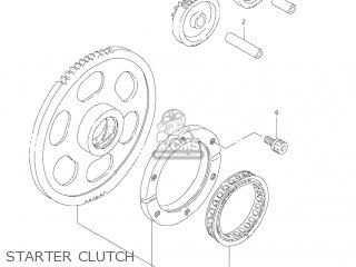 STARTER CLUTCH - VS800GL INTRUDER 2002 (K2) USA (E03)