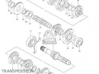 TRANSMISSION - VS800GL INTRUDER 2002 (K2) USA (E03)
