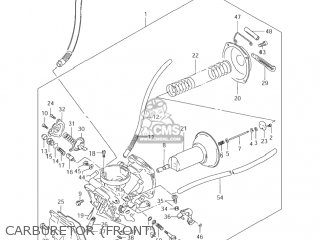 CARBURETOR (FRONT) - VS800GL INTRUDER 2003 (K3) USA (E03)