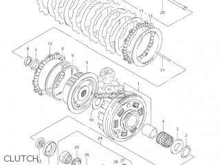CLUTCH - VS800GL INTRUDER 2004 (K4) USA (E03)