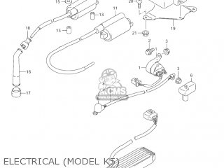 ELECTRICAL (MODEL K5) - VS800GL INTRUDER 2004 (K4) USA (E03)