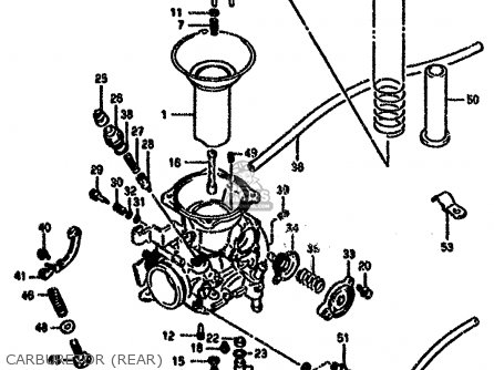 Suzuki VX800 1990 (L) (E01 E02 E04 E15 E16 E17 E18 E21 E22 24 25 34 39 ...