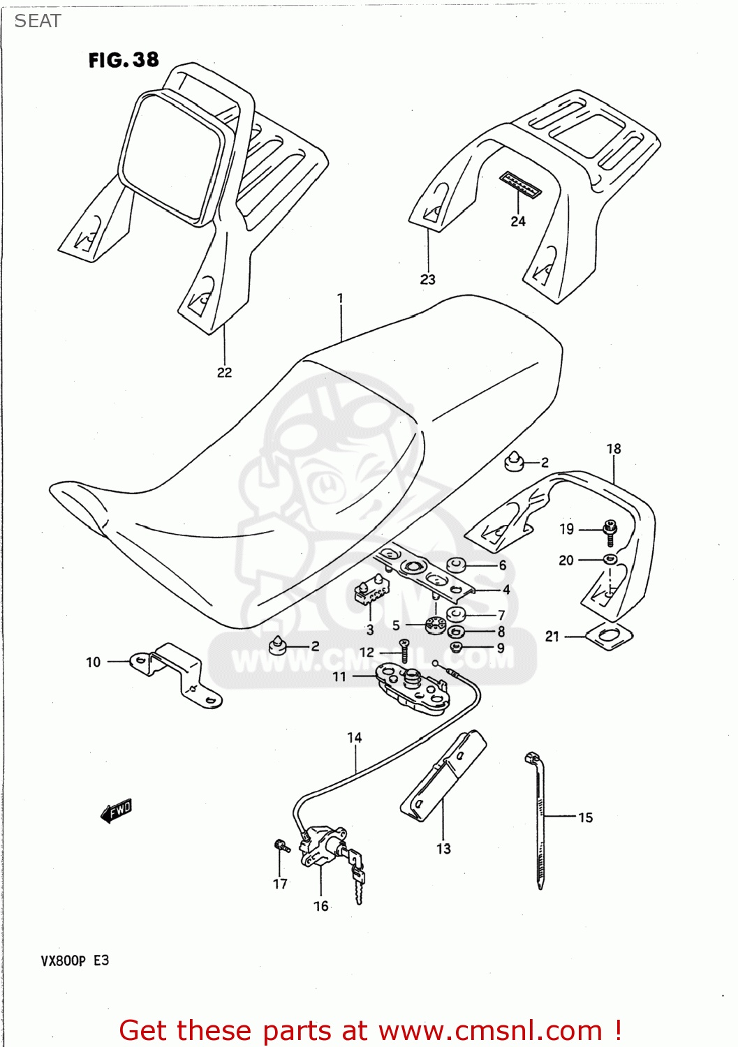 SEAT VX800 1990 (L) USA (E03)