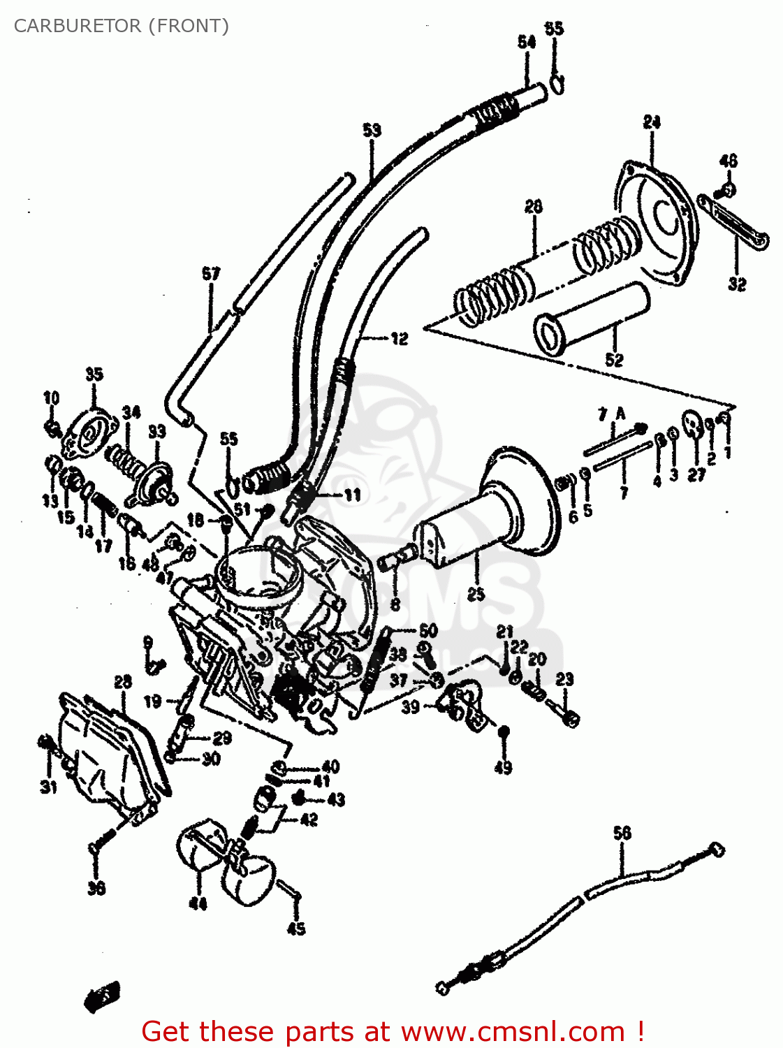 Suzuki VX800 1991 (M) (E01 E02 E04 E15 E16 E17 E18 E21 E22 24 25 34 39 ...