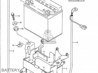 BATTERY - VX800 1991 (M) USA (E03)
