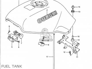 FUEL TANK - VX800 1991 (M) USA (E03)