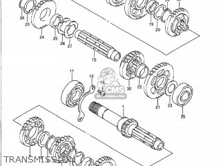 TRANSMISSION - VX800 1991 (M) USA (E03)
