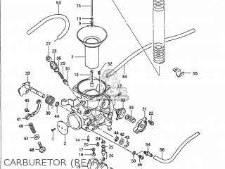 CARBURETOR (REAR) - VX800 1992 (N) USA (E03)