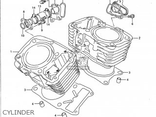 CYLINDER - VX800 1992 (N) USA (E03)