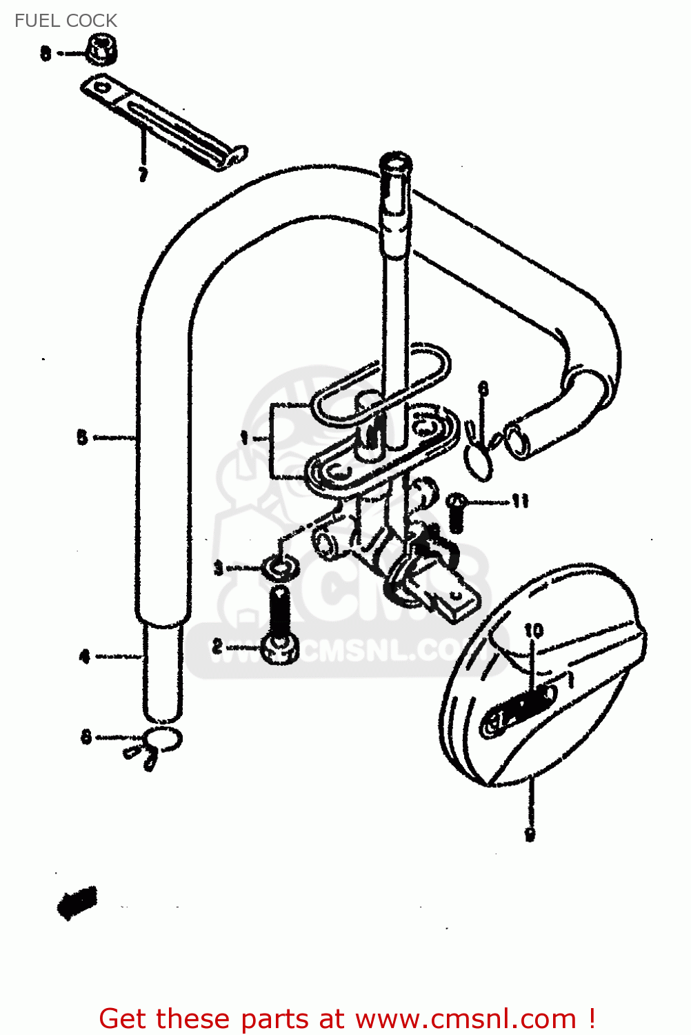 FUEL COCK VX800U 1994 (R)