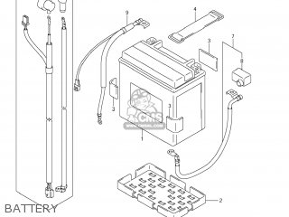 BATTERY - VZ1500 BOULEVARD M90 2009 (K9) USA CALIFORNIA (E03 E33)
